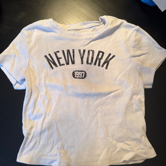 small white tight t-shirt only worn a few times - Picture 1 of 2